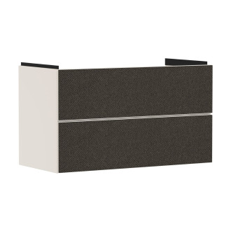 Skříňka pod umyvadlo bez umyvadla Hansgrohe Xevolos E 98x57,5x47,5 cm písková matná béžová mat 54182660