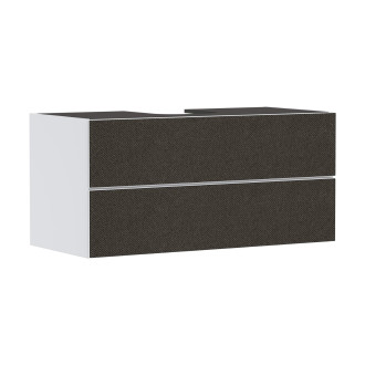 Skříňka pod umyvadlo pod desku Hansgrohe Xevolos E 118x55,5x55 cm bílá matná 54193660