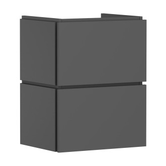 Skříňka pod umyvadlo bez umyvadla Hansgrohe Xilesa E 48x62x38 cm břidlicová matná šedá mat 54248760
