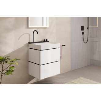 Skříňka pod umyvadlo bez umyvadla Hansgrohe Xilesa E 58x62x47 cm bílá matná 54254700