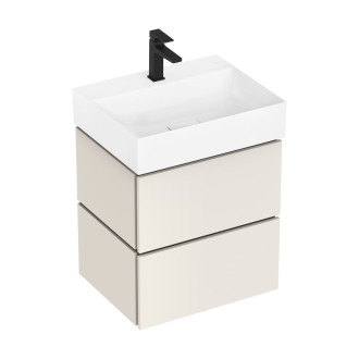 Skříňka pod umyvadlo bez umyvadla Hansgrohe Xilesa E 58x62x47 cm písková matná béžová mat 54254780