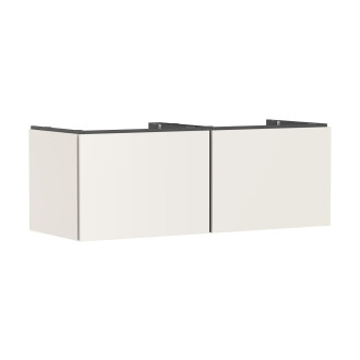Skříňka pod umyvadlo pod desku Hansgrohe Xilesa E 137,5x50x55 cm písková matná béžová mat 54268780