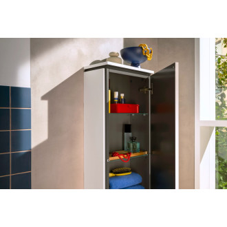 Koupelnová skříňka Hansgrohe Xilesa E 40x106,5x20 cm bílá matná 54281700