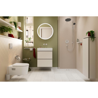 Koupelnová skříňka Hansgrohe Xilesa E 40x106,5x20 cm písková matná béžová mat 54281780