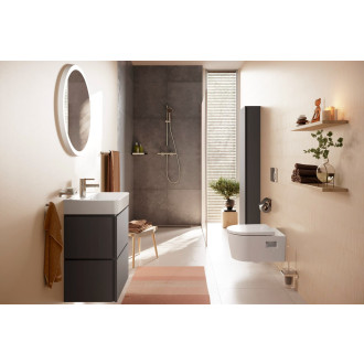 Vysoká skříňka Hansgrohe Xilesa E 40x165x20 cm břidlicová matná šedá mat 54285760