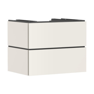 Skříňka pod umyvadlo pod desku Hansgrohe Xilesa E 78x62x55 cm písková matná béžová mat 54299780