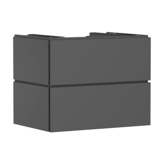 Skříňka pod umyvadlo pod desku Hansgrohe Xilesa E 78x62x55 cm břidlicová matná šedá mat 54300760