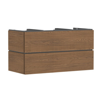 Skříňka pod umyvadlo pod desku Hansgrohe Xilesa E 118x62x55 cm kašmírový dub 54303550