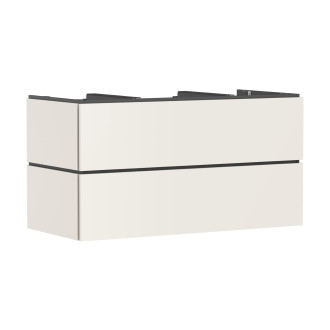 Skříňka pod umyvadlo pod desku Hansgrohe Xilesa E 118x62x55 cm písková matná béžová mat 54303780