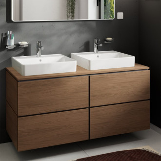 Skříňka pod umyvadlo pod desku Hansgrohe Xilesa E 137,5x62x55 cm kašmírový dub 54305550