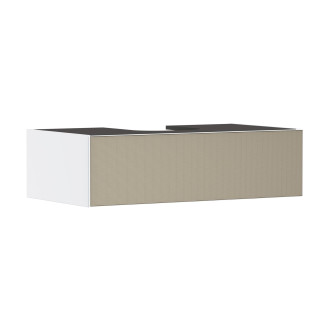 Skříňka pod umyvadlo pod desku Hansgrohe Xevolos E 98x27,5x55 cm bílá matná 54313390