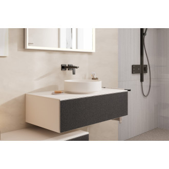 Skříňka pod umyvadlo pod desku Hansgrohe Xevolos E 98x27,5x55 cm písková matná béžová 54314660