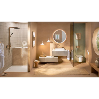 Skříňka pod umyvadlo pod desku Hansgrohe Xevolos E 98x27,5x55 cm písková matná béžová 54314790