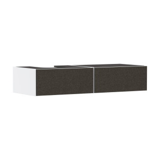 Skříňka pod umyvadlo pod desku Hansgrohe Xevolos E 137,5x27,5x55 cm bílá matná 54319660