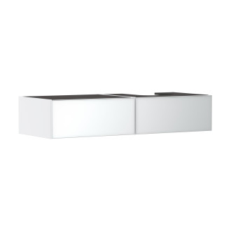 Skříňka pod umyvadlo pod desku Hansgrohe Xevolos E 137,5x27,5x55 cm bílá matná 54322320