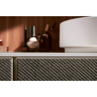 Skříňka pod umyvadlo pod desku Hansgrohe Xevolos E 137,5x27,5x55 cm písková matná béžová 54323660