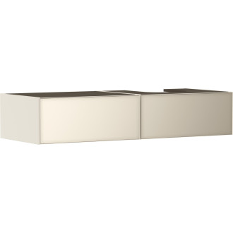 Skříňka pod umyvadlo pod desku Hansgrohe Xevolos E 137,5x27,5x55 cm písková matná béžová 54323790