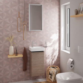 Skříňka s umyvadlem Hansgrohe Xelu Q 36x69,5x25 cm přírodní dub 54364000