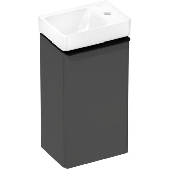 Skříňka s umyvadlem Hansgrohe Xelu Q 36x69,5x25 cm šedá matná 54366670