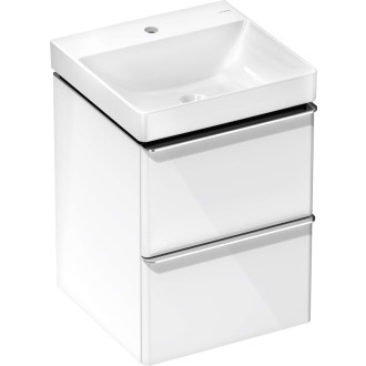 Skříňka s umyvadlem Hansgrohe Xelu Q 50x69,5x48 cm bílá lesklá 54368000