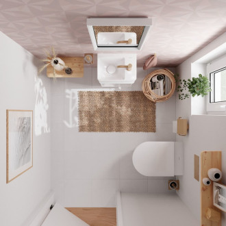 Umývátko Hansgrohe Xelu Q 36x25 cm otvor pro baterii vpravo 60314450