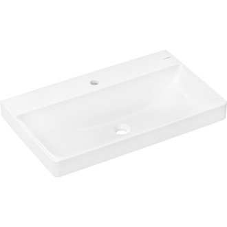 Umyvadlo Hansgrohe Xelu Q 80x48 cm otvor pro baterii, bez přepadu 60318450