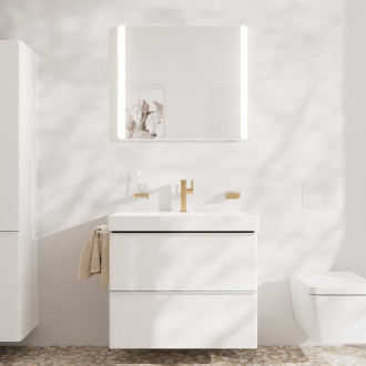 Umyvadlo Hansgrohe Xelu Q 80x48 cm otvor pro baterii, bez přepadu 60318450