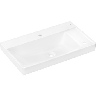 Umyvadlo Hansgrohe Xelu Q 80x48 cm se dvěma otvory pro baterii 60319450