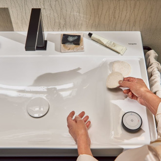 Umyvadlo Hansgrohe Xelu Q 80x48 cm se dvěma otvory pro baterii 60319450