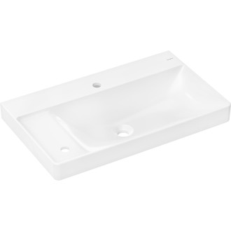 Umyvadlo Hansgrohe Xelu Q 80x48 cm se dvěma otvory pro baterii 60320450