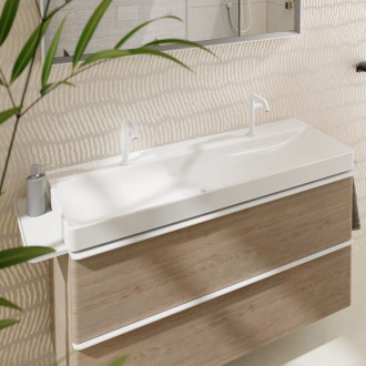 Umyvadlo Hansgrohe Xelu Q 120x48 cm se dvěma otvory pro baterii 60322450