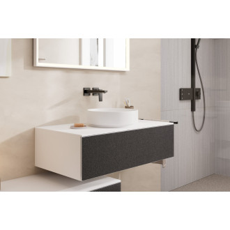 Umyvadlo Hansgrohe Xuniva Evo S 40x40 cm bílá matná mat bez otvoru pro baterii, bez přepadu 60323700