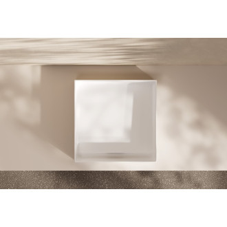 Umyvadlo Hansgrohe Xuniva Evo E 40x40 cm bez otvoru pro baterii, bez přepadu 60324450