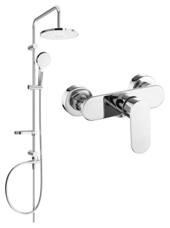 Mexen Erik sprchový set se sprchovou baterií Milo, chrom 71340205-00