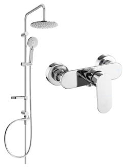 Mexen Sven sprchový set se sprchovou baterií Milo, chrom 71340262-00