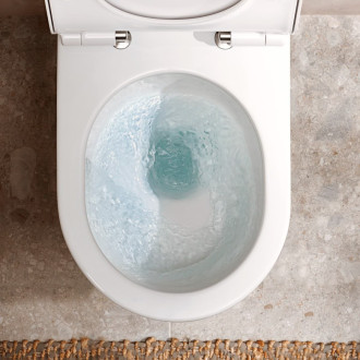 WC s prkénkem softclose závěsné Hansgrohe EluPura S zadní odpad 61186450