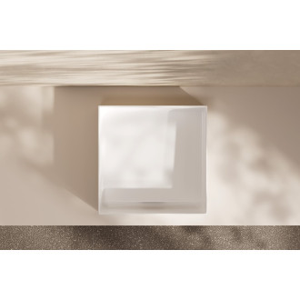 Umyvadlo Hansgrohe Xuniva Evo E 40x40 cm bez otvoru pro baterii, bez přepadu 63007450