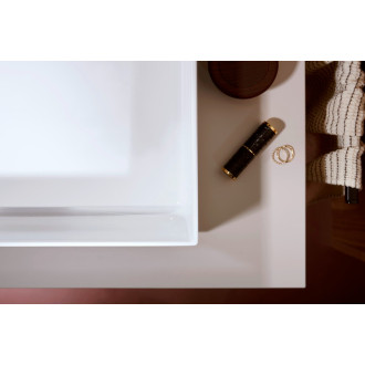 Umyvadlo Hansgrohe Xuniva Evo E 65x40 cm bez otvoru pro baterii, bez přepadu 63015450