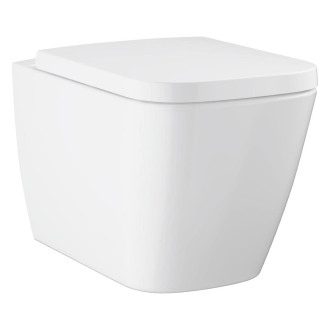 Wc s prkénkem softclose závěsné Grohe BauEdge Ceramic alpská bílá 106740SH00