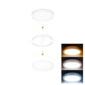LED světelný panel Solight bílá WD242-W