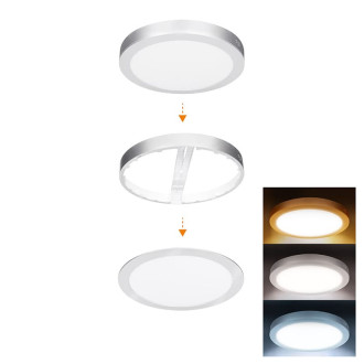 LED světelný panel Solight hnědá WD244-S