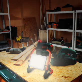 LED reflektor Solight černá WM-30W-FEQ