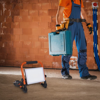 LED reflektor Solight černá WM-50W-FEQ