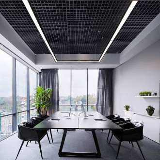 LED stropní světlo Solight černá WO2001