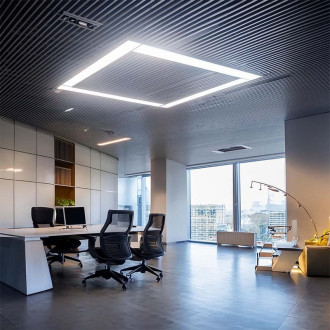 LED stropní světlo Solight černá WO2001