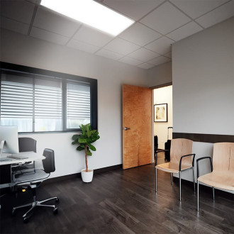 LED světelný panel Solight černá WO23-W