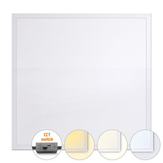 LED světelný panel Solight černá WO25-W