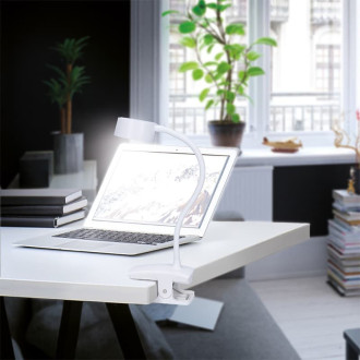 LED stolní lampa Solight šedá WO3001-W