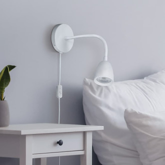 LED nástěnná lampa Solight bílá WO54-W