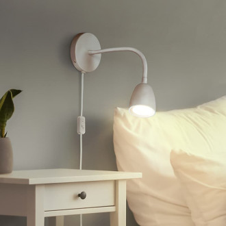 LED nástěnná lampa Solight bílá WO54-W